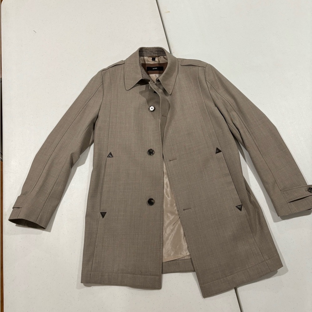 Hugo Boss 42R men’s trench coat